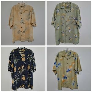 Tommy Bahama silk floral tropical hawaiian large